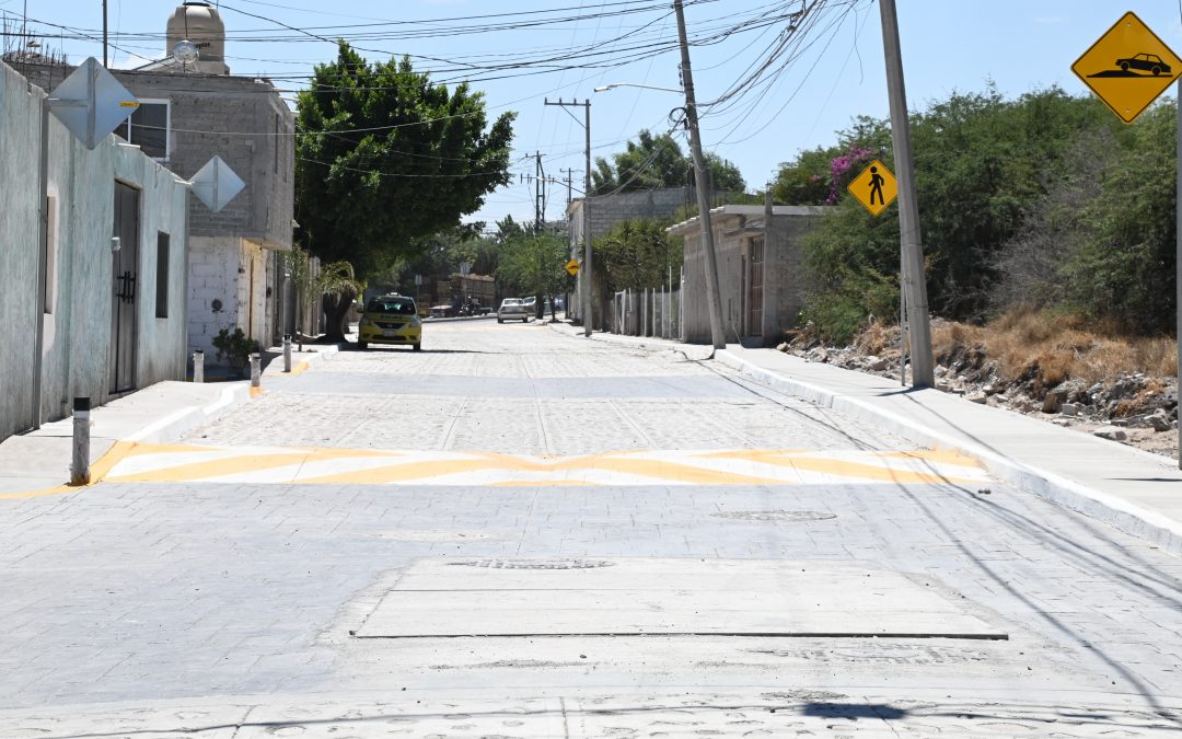 Concluyen obras de mejoramiento vial en Rancho Quemado
