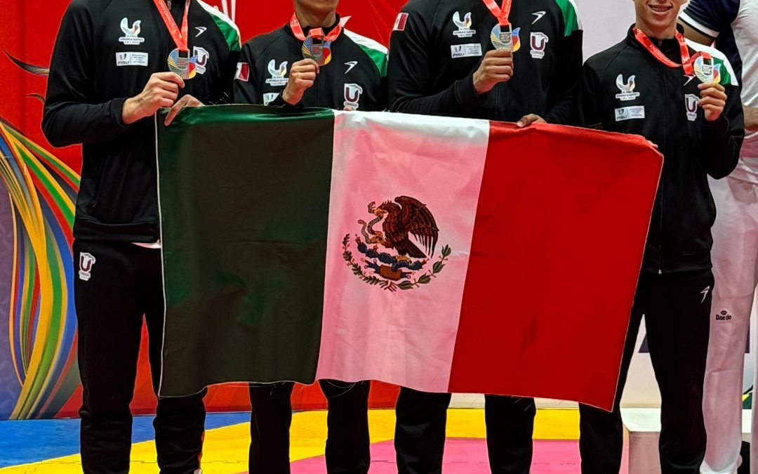 Estudiante de la UTEQ obtiene medallas de bronce individual y plata en equipo de Taekwondo en los FISU AMERICA Games 2024