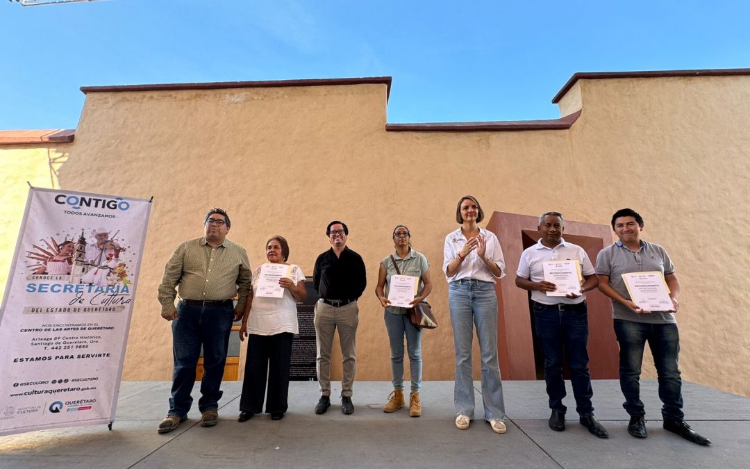 Entrega Secretaria de Cultura apoyos del PACMyC a comunidades