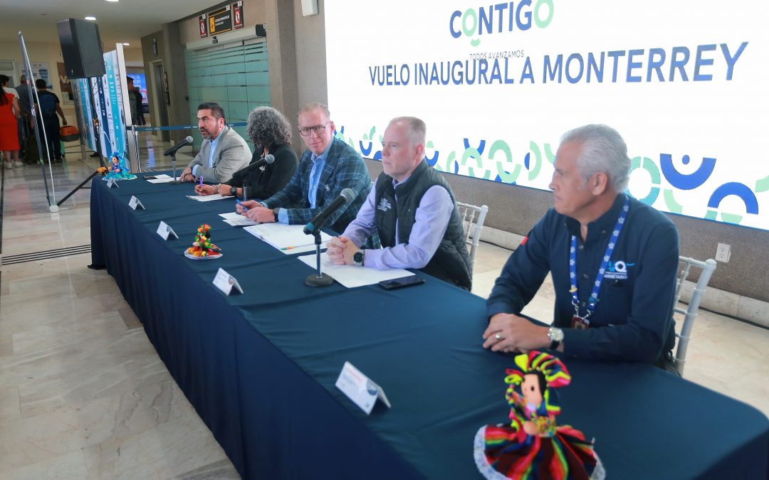 Aumenta conectividad en el Aeropuerto Internacional de Querétaro