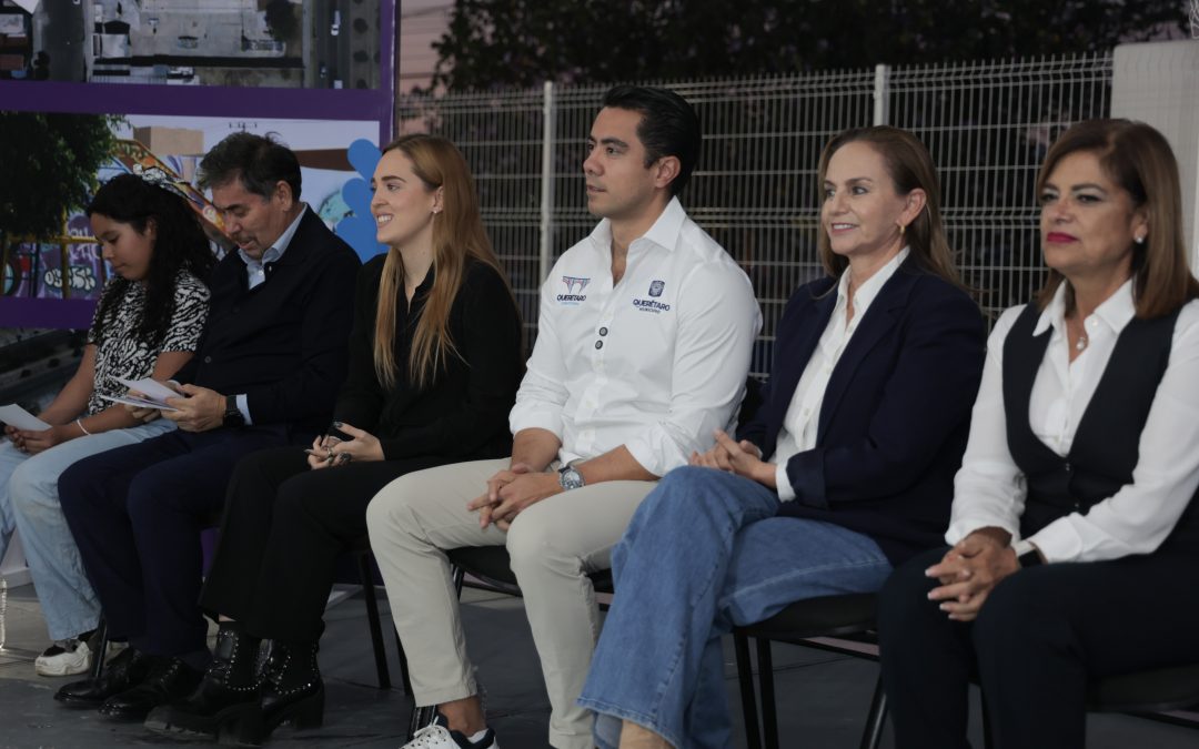 Entregan rehabilitación del parque El Sol