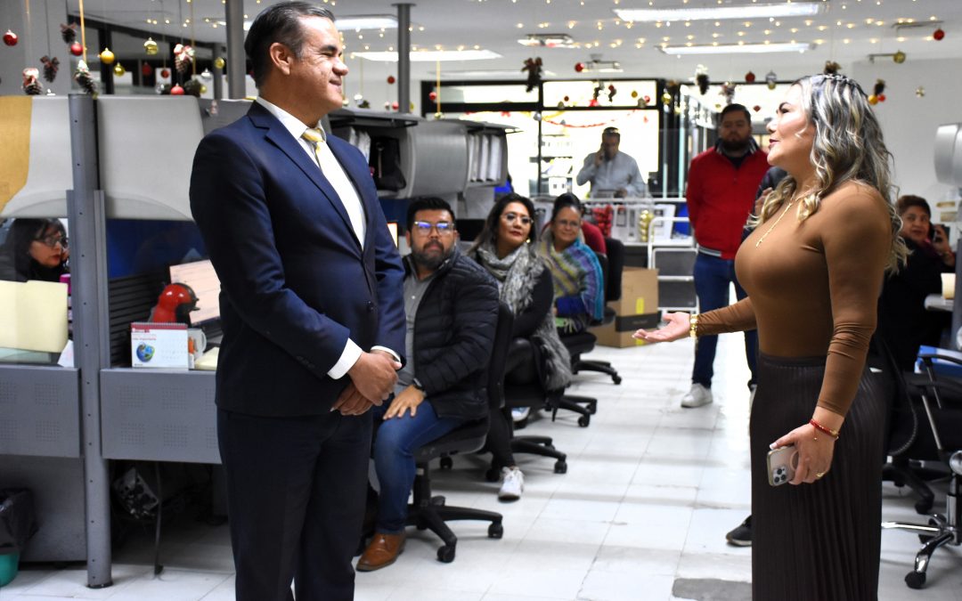 Coordinan esfuerzos USEBEQ y titular de Enlace Educativo para trabajar a favor de estudiantes