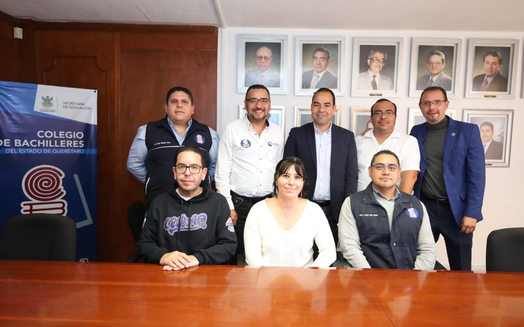 Suman esfuerzos COBAQ y Secretaría de Seguridad Pública de El Marqués