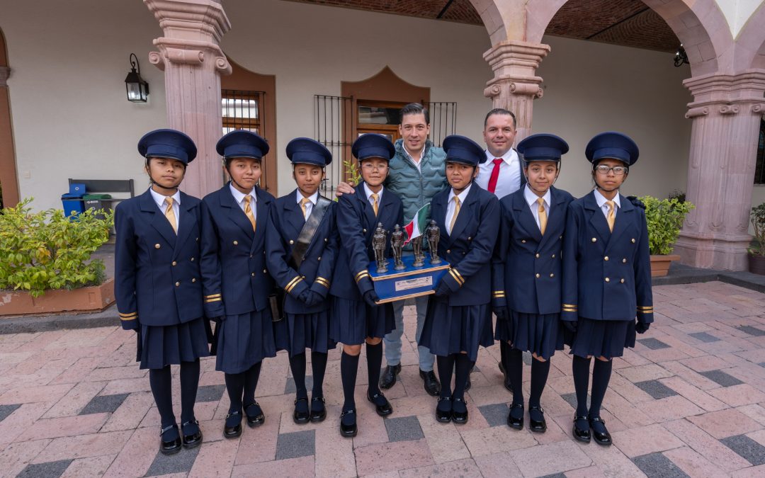 Jóvenes de El Marqués ganan primer lugar en  el Concurso Estatal de Escoltas