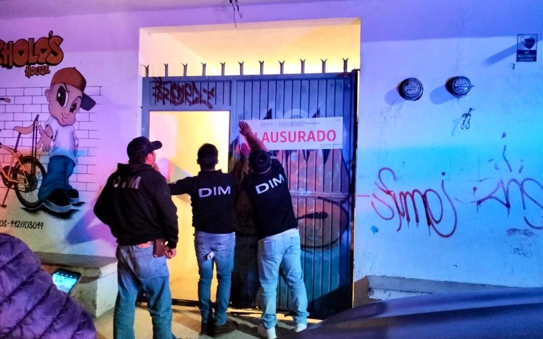 Suman 9 clausuras a bares y restaurantes, por no contar con licencias en el municipio de El Marqués