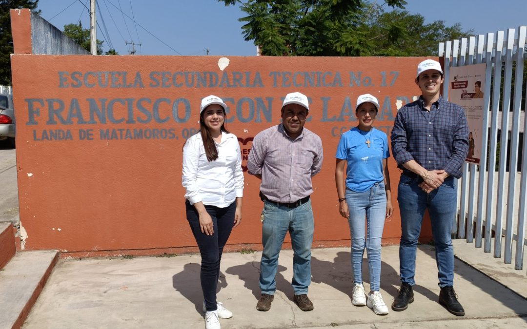 Realiza CECA Actividad de Voluntades en la Secundaria Tenica 17