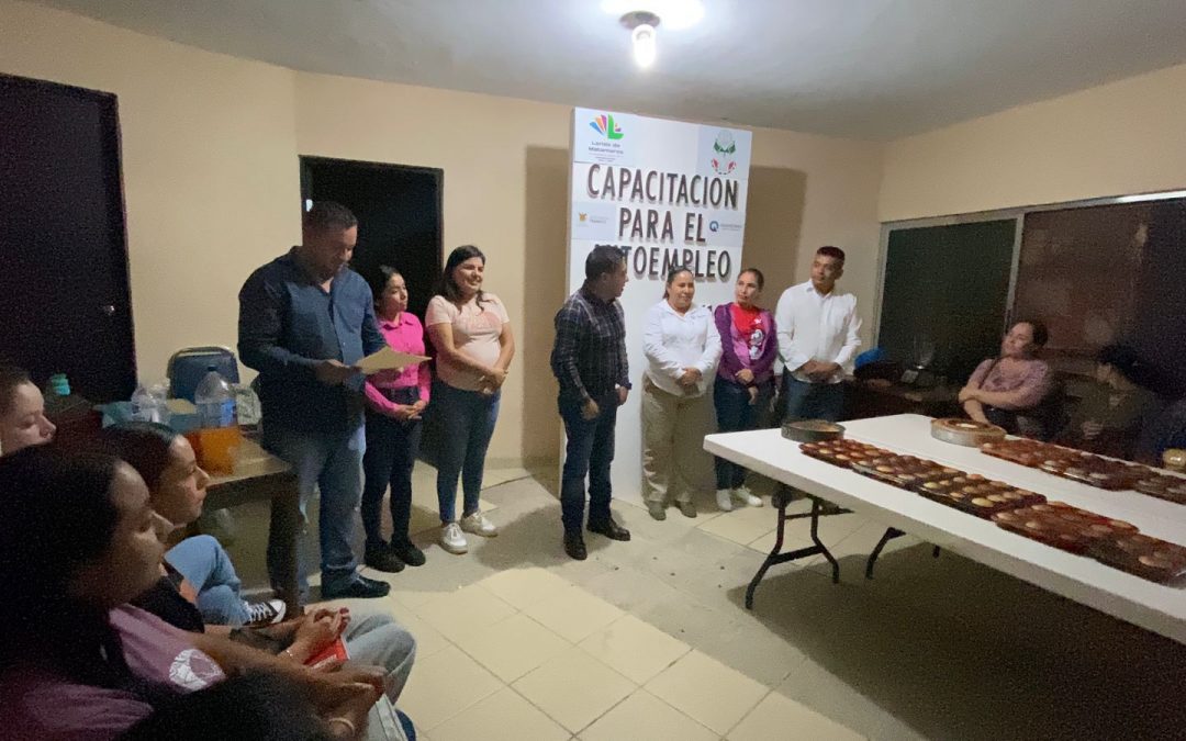 Inician cursos de capacitación para el auto empleo
