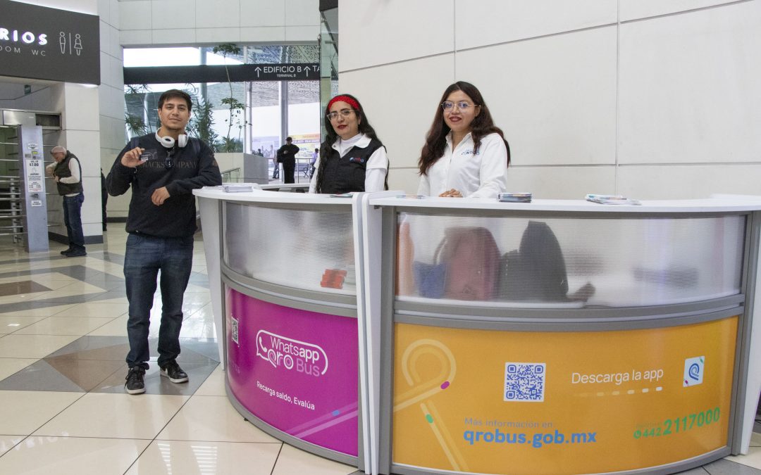 Instala AMEQ Módulos Qrobus para visitantes