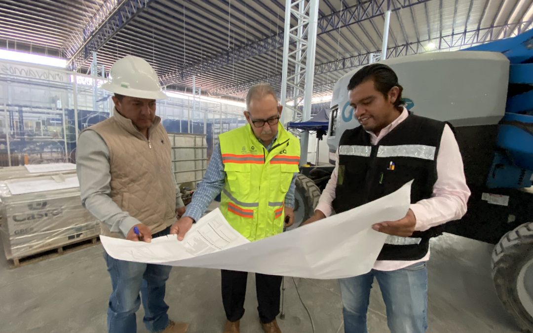 Supervisa titular del IFEQ obra en la UNAQ