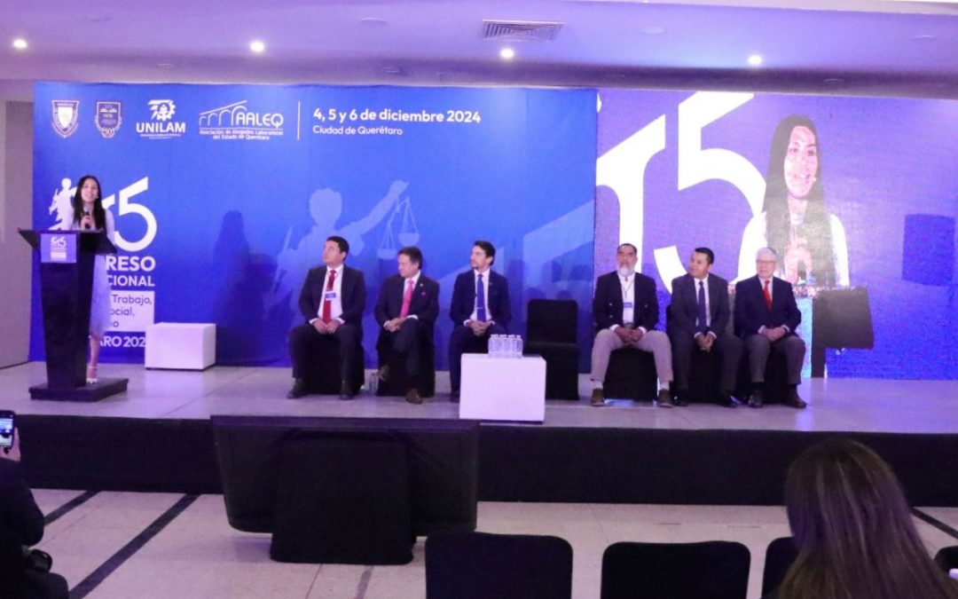 Inauguran quinto Congreso Internacional de Derecho del Trabajo, Seguridad Social y Sindicalismo