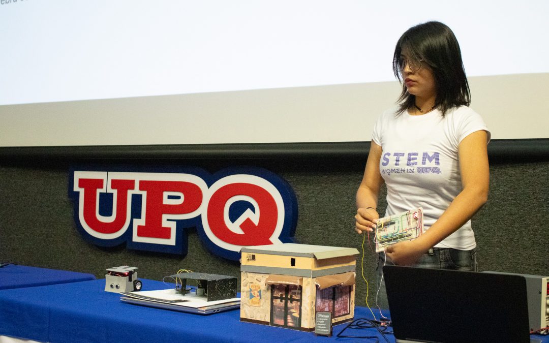 Desarrollan UPQ y alumnas de bachillerato proyectos STEM