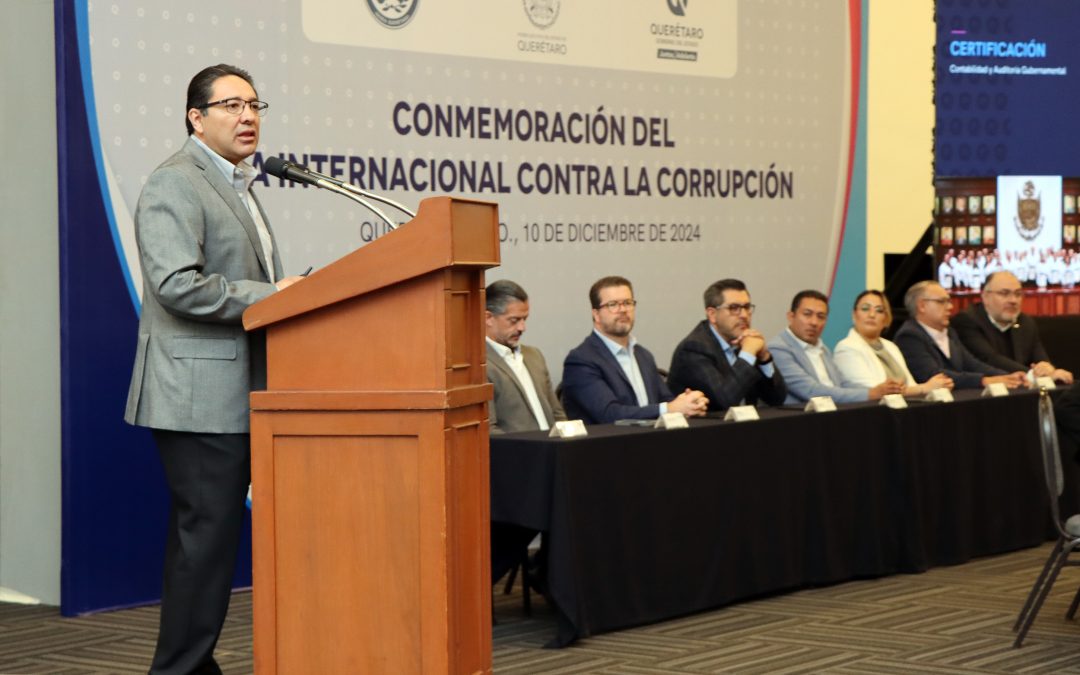Querétaro se mantiene en los primeros lugares de combate a la corrupción