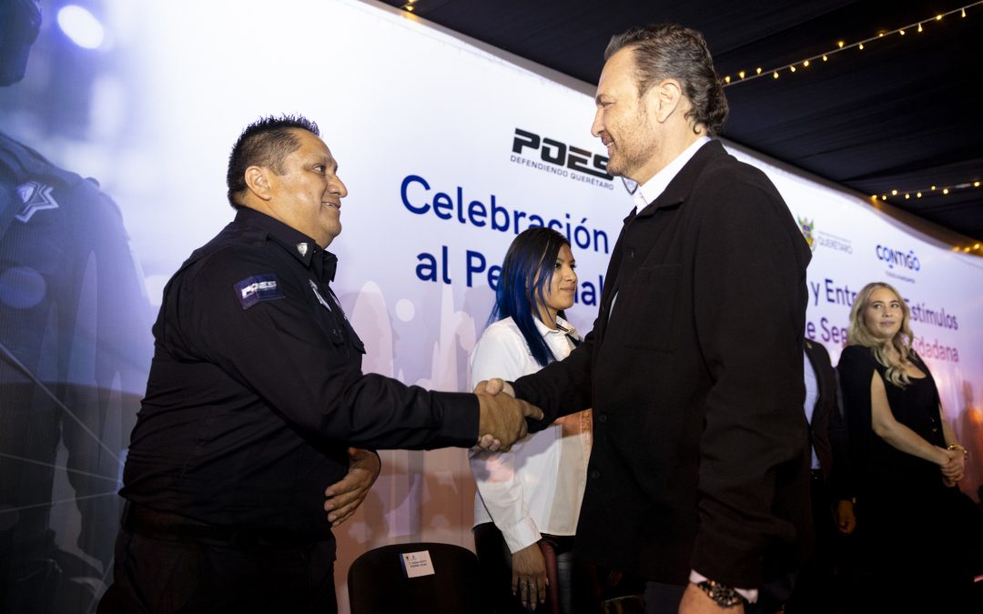 Honra Mauricio Kuri vocación y trabajo institucional de la Policía Estatal