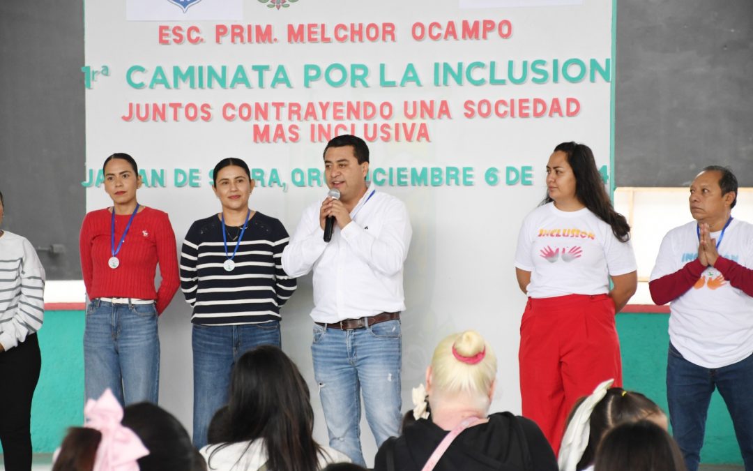 Participa Ruben Hernandez en Caminata por la Inclusión