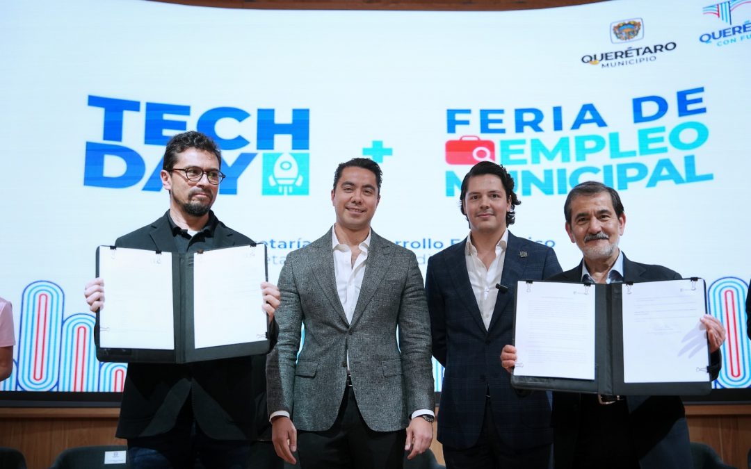 El empleo, el mayor programa social que construimos en Querétaro con tecnología y oportunidades: Felifer Macías