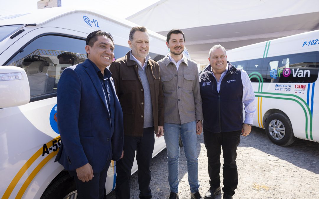 Encabeza Mauricio Kuri arranque de salida de la Ruta Qrobus: Tequisquiapan – Ezequiel Montes