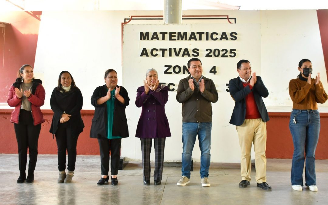 Secundaria Técnica No. 3 “Moisés Sáenz Garza” fue sede de la Olimpiada de Matemáticas Activas
