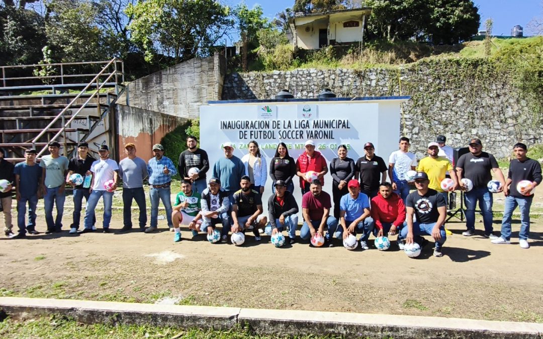 Pone en marcha Yuni Benítez torneo municipal de futbol