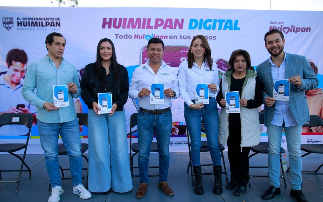 Presenta Jairo Morales “Huimilpan Digital”