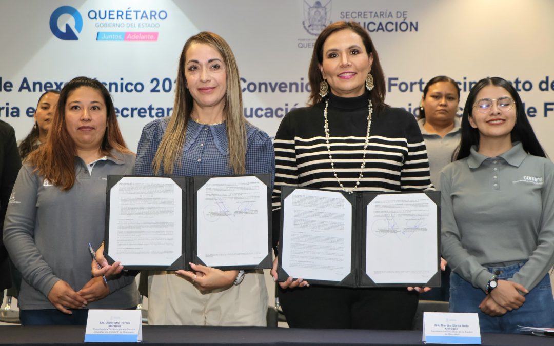 Fortalecen SEDEQ y CONAFE el programa de Educación Comunitaria