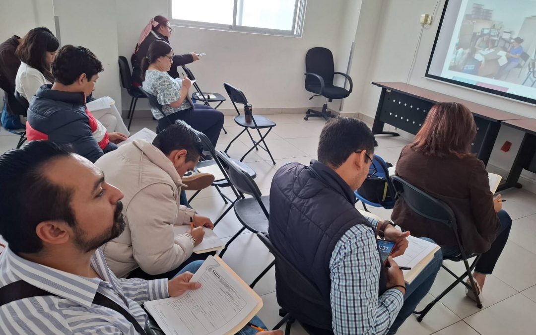 Capacita SESA en Salud Escolar, Entornos Laborales, Mercados y Municipios Promotores de la Salud al personal del SNSP