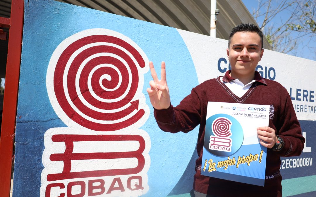 Estudiante de COBAQ obtiene medalla de oro en XXXIV Olimpiada Nacional de Química