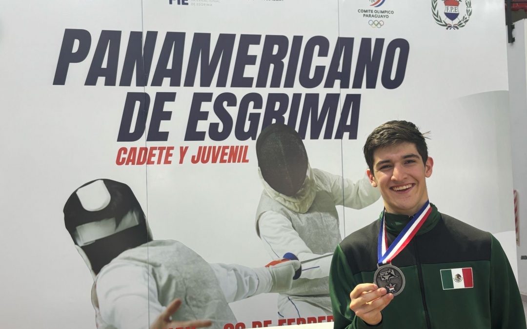 Primer esgrimista queretano en Juegos Panamericanos Junior Asunción 2025