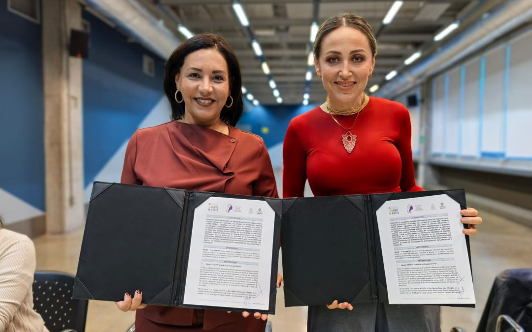 Formalizan el Gómez Morin y el CCME Querétaro un convenio a favor de las mujeres