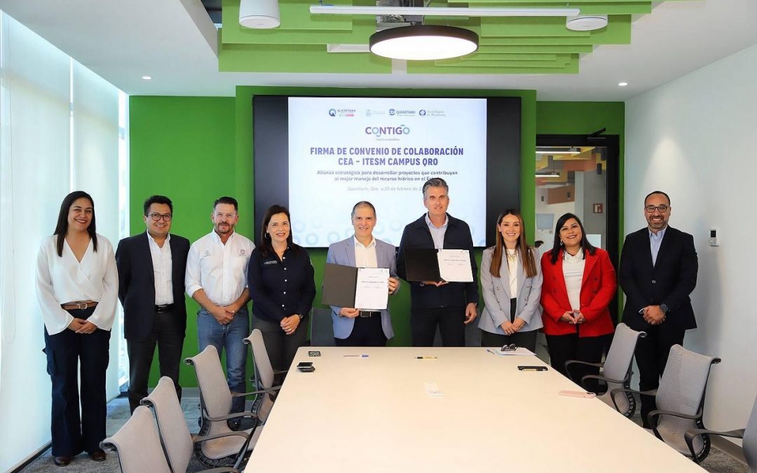 Firma CEA convenio de colaboración con el ITESM