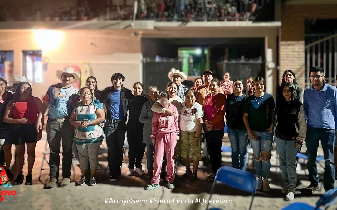 El Gobierno Municipal de Arroyo Seco, a través de la Coordinación de Ecología, realiza reunión de planeación en el barrio El Temporalito, Concá, para el Primer Festival Comunitario en Defensa del Medio Ambiente
