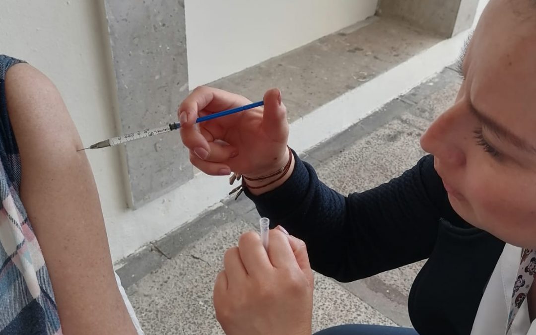 Aplicadas 487 mil 225 dosis de vacuna contra influenza