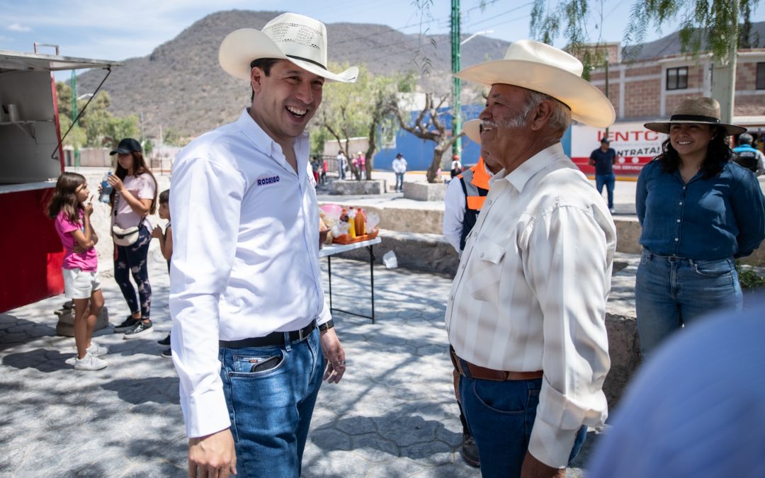 Entrega Rodrigo Monsalvo Obras por más de 25 mdp en beneficio de más de 9 mil personas