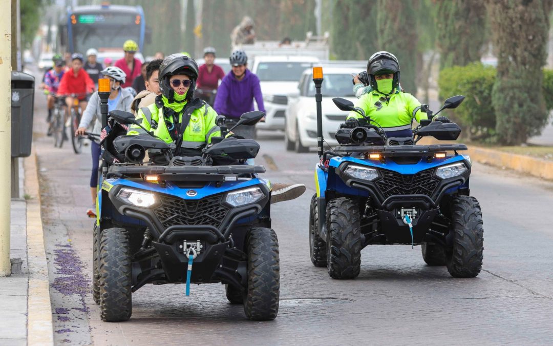 En Corregidora realizan rodada ciclista en impulso por la igualdad y la movilidad sustentable