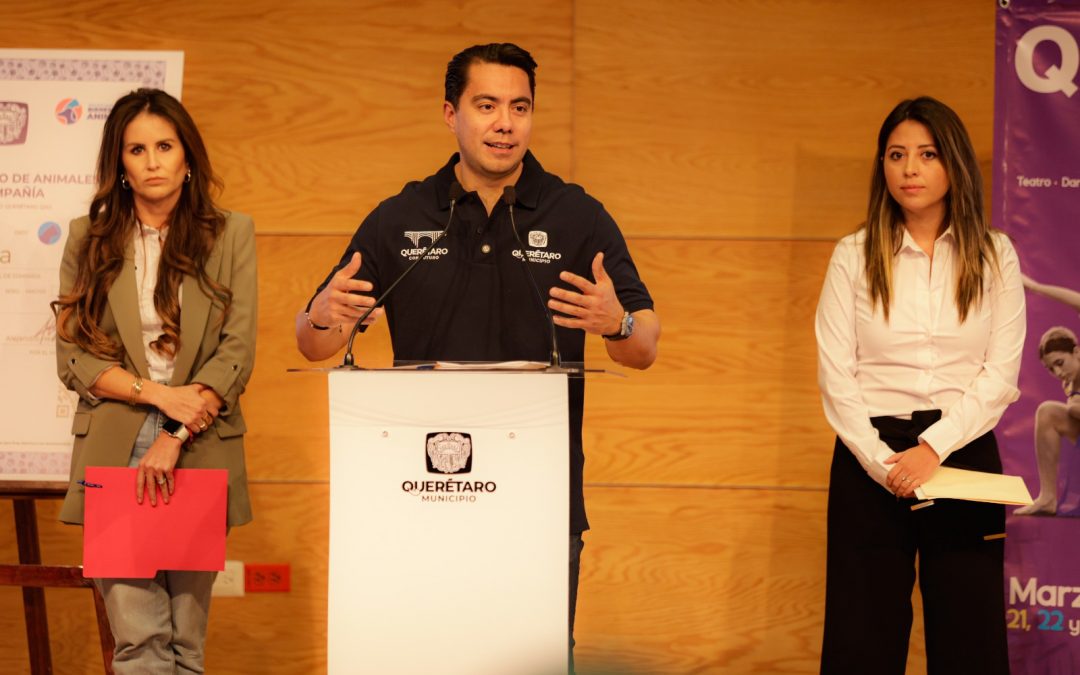 Presenta Felifer Macías Festival Cultural Qreadoras y el Certificado Único de Animales de Compañía