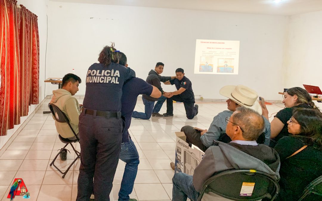 Arroyo Seco fortalece la capacitación en atención de emergencias con el “curso primeros respondientes”