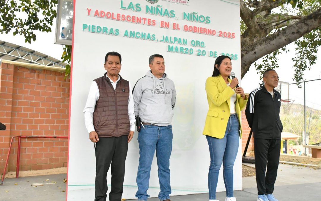 Las infancias participaran dentro del programa “Niñas, Niños y Adolescentes en el Gobierno”