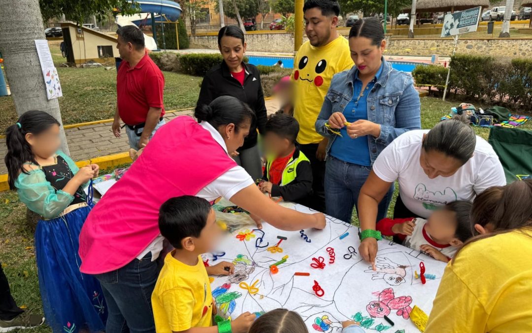 SMDIF fortalece la unión familiar del CAI DIF con el evento “La Familia en Primavera”