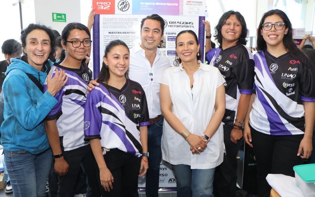 Inaugura Martha Soto competencia Regional del Desafío STEM F1 in School 2025