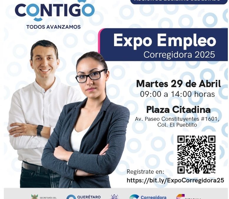 Más de mil vacantes para el municipio de Corregidora en Expo empleo