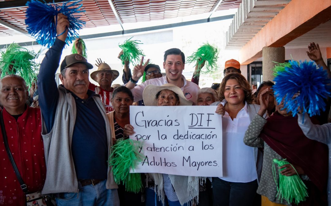Mi compromiso, mejorar la calidad de vida de nuestros adultos mayores: Rodrigo Monsalvo