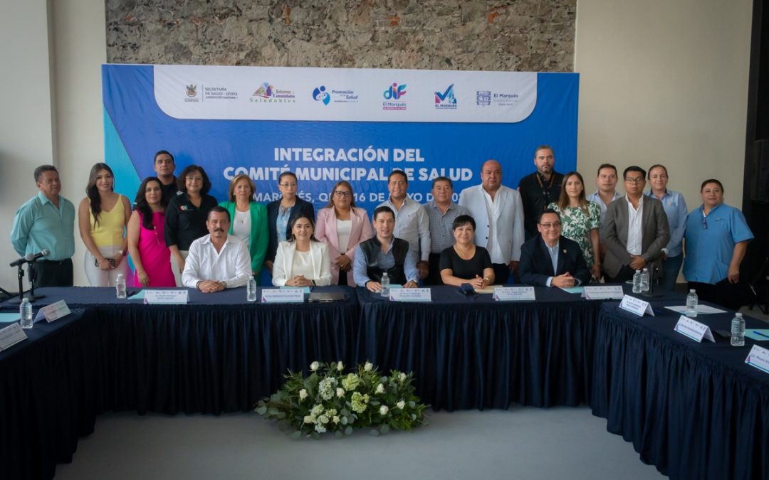 Toma protesta SESA a integrantes del Comité Municipal de Salud de El Marqués