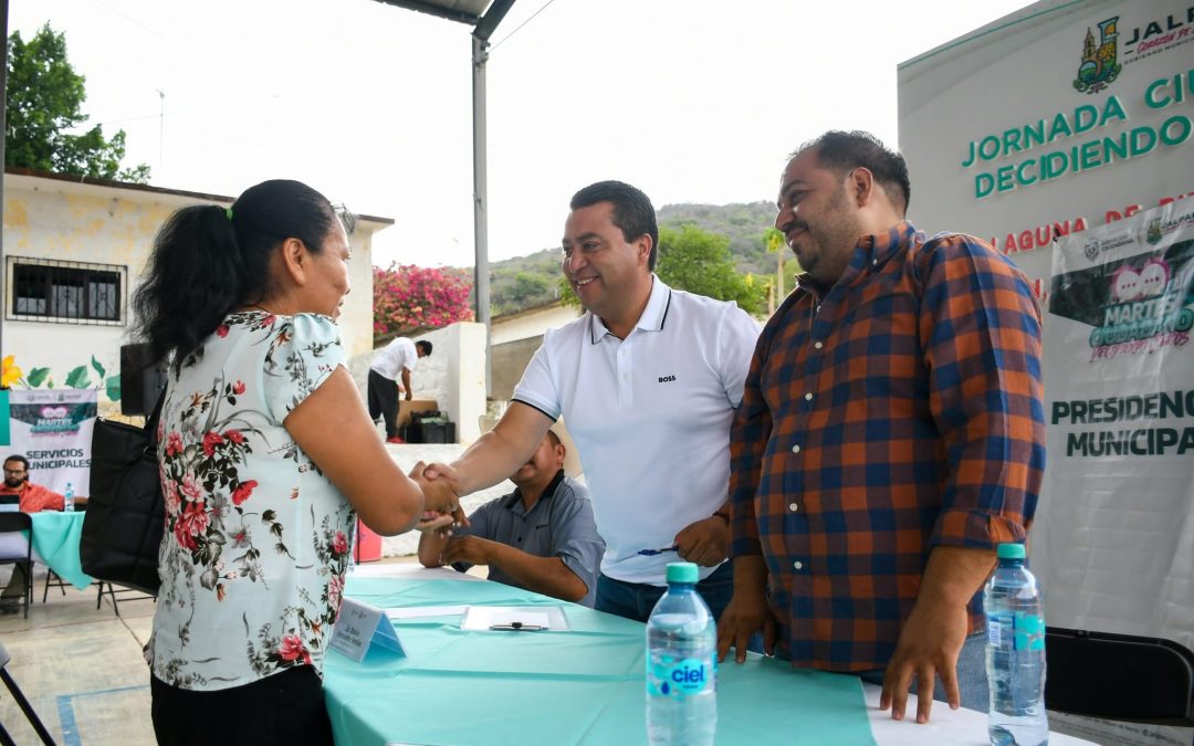 Realizan jornada ciudadana decidamos juntos en Laguna de Pitzquintla