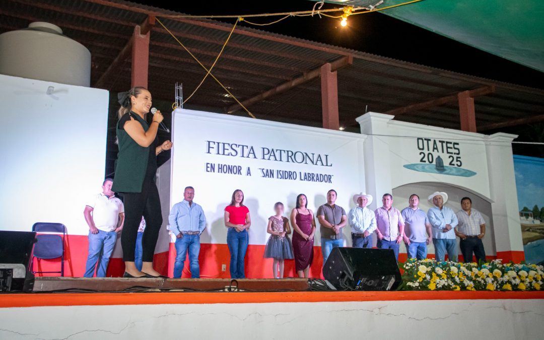 Inician las fiestas tradicionales en honor a San Isidro Labrador en la comunidad de Otates