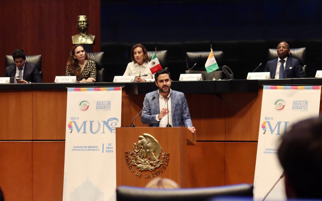 Poner el bien común por encima de cualquier diferencia, eso aprenderán en QroMUNity: Agustín Dorantes