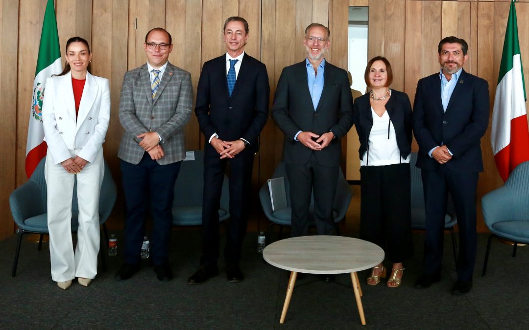 Marco Del Prete sostiene reunión con Cámara de Comercio Italiana