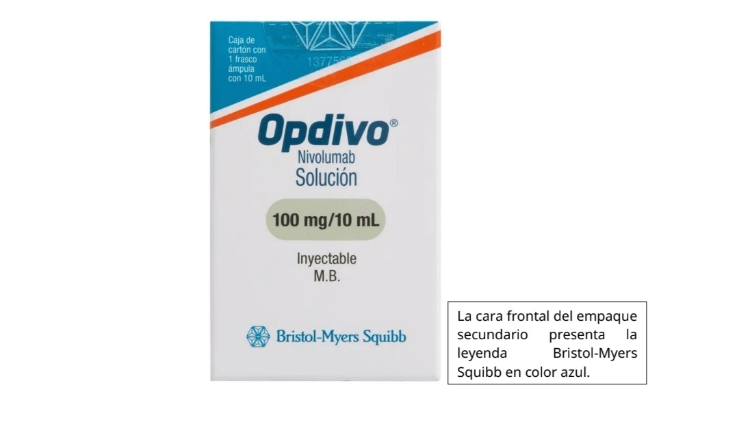 COFEPRIS emite Alerta Sanitaria por la Falsificación del producto Opdivo