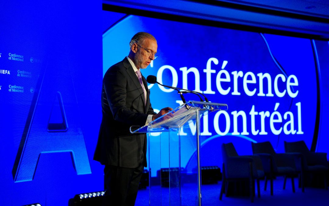 Participa Marco Del Prete en la Conferencia de Montreal