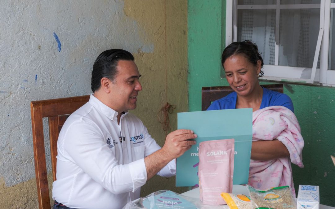 Inicia entrega del programa Contigo y tu bebé