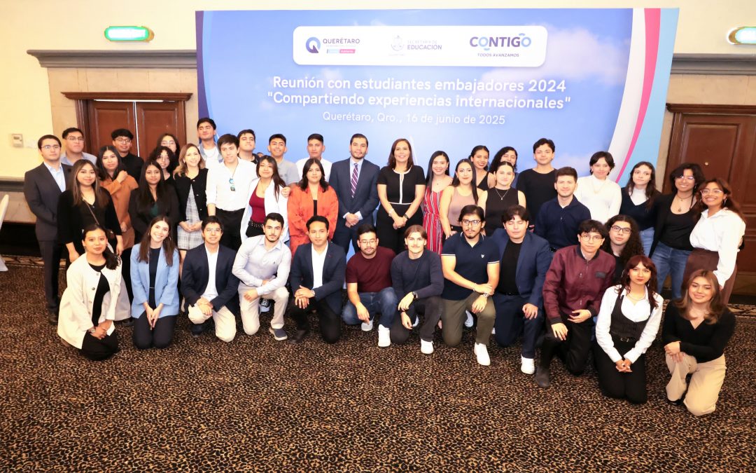 Estudiantes comparten experiencias internacionales sobre el programa Beca Embajadores 2024