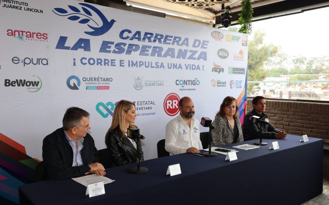Invita DIF Estatal a la XV Carrera de la Esperanza